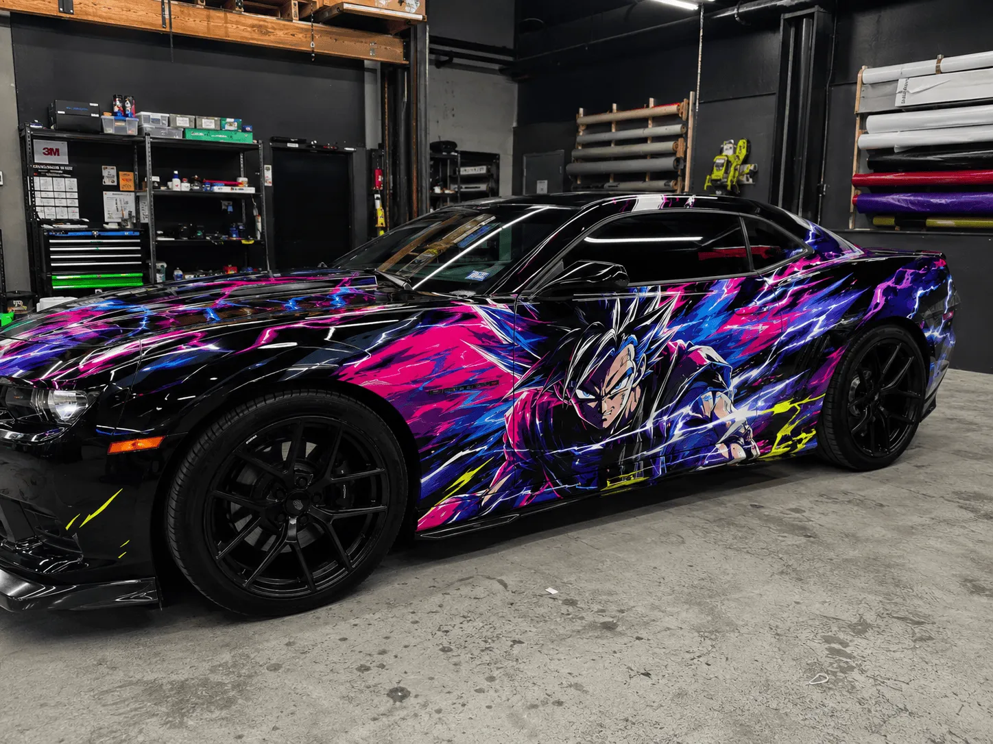 Работа студии: CAMARO / Dragon ball (anime style)